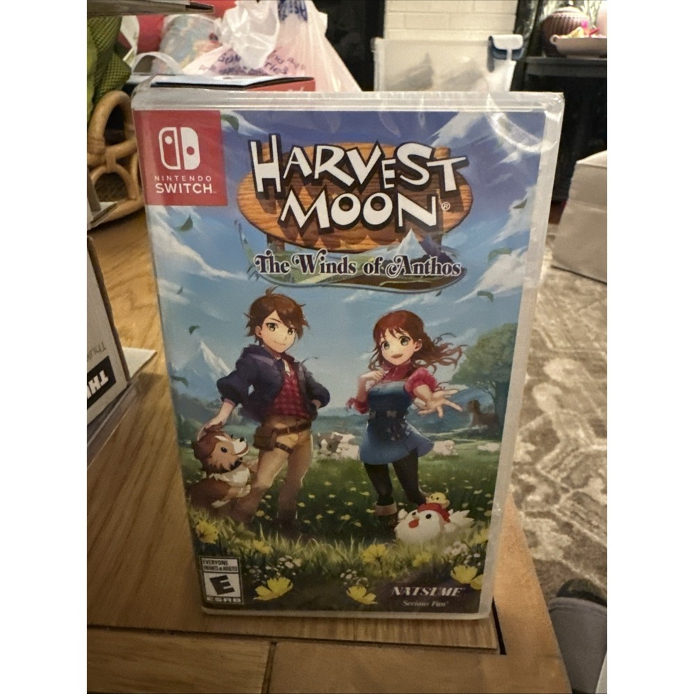 Harvest Moon The Winds of Anthos Nintendo Switch New Sealed Natsume Game